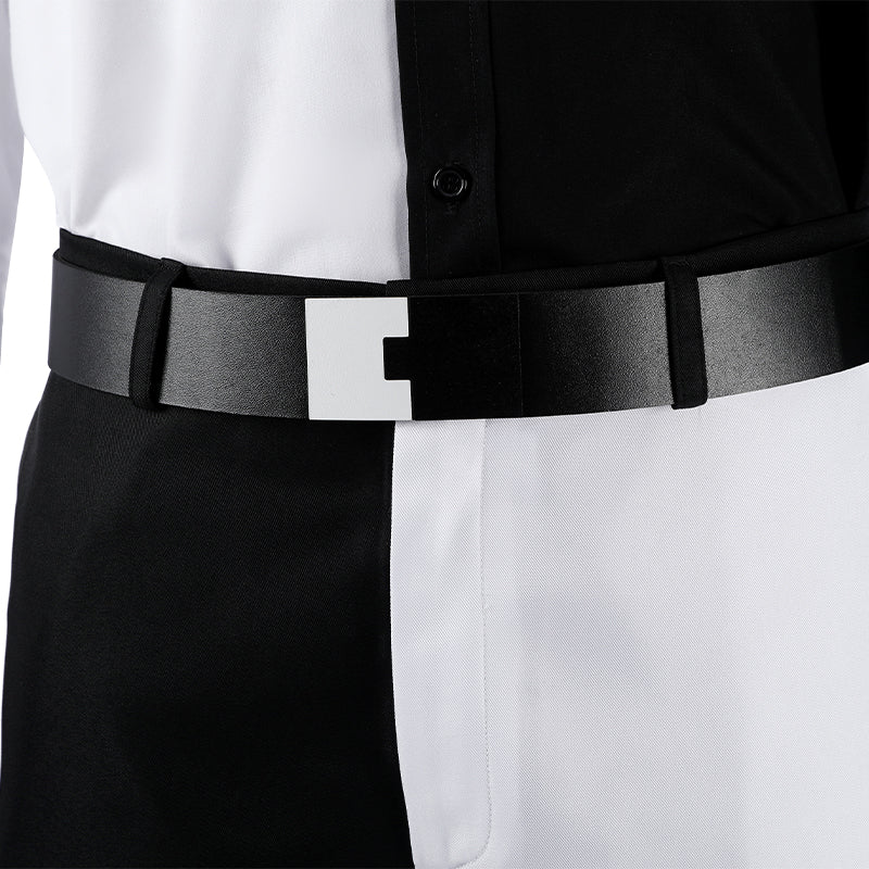 Absolute Two Face White and Black Cosplay Costume Men's Halloween Suit ACcosplay
