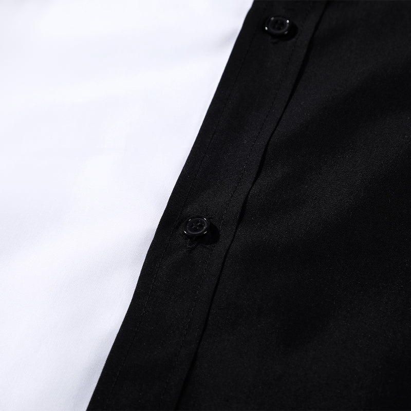 Absolute Two Face White and Black Cosplay Costume Men's Halloween Suit ACcosplay