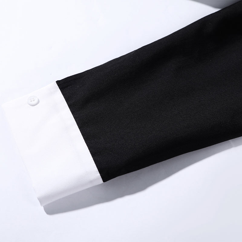 Absolute Two Face White and Black Cosplay Costume Men's Halloween Suit ACcosplay