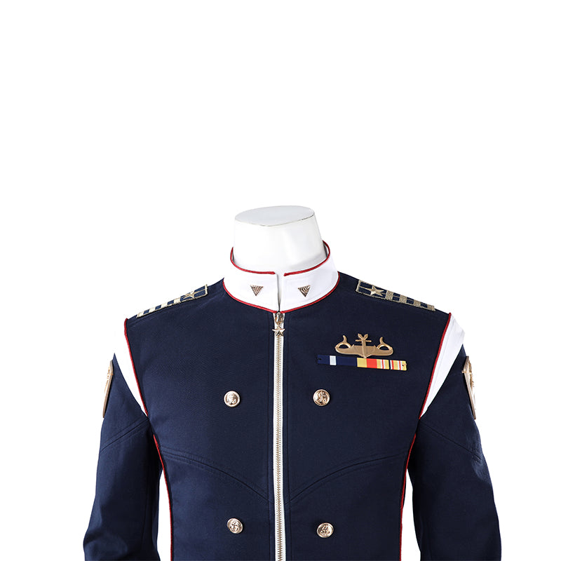 Vought Rsising Torpedo Cosplay Costume Blue Halloween Uniform ACcosplay
