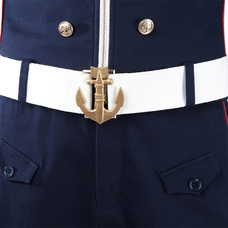 Vought Rsising Torpedo Cosplay Costume Blue Halloween Uniform ACcosplay
