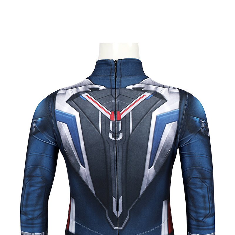 Kids Captain America Brave New World Sam Wilson Cosplay Costume Halloween Suit ACcosplay