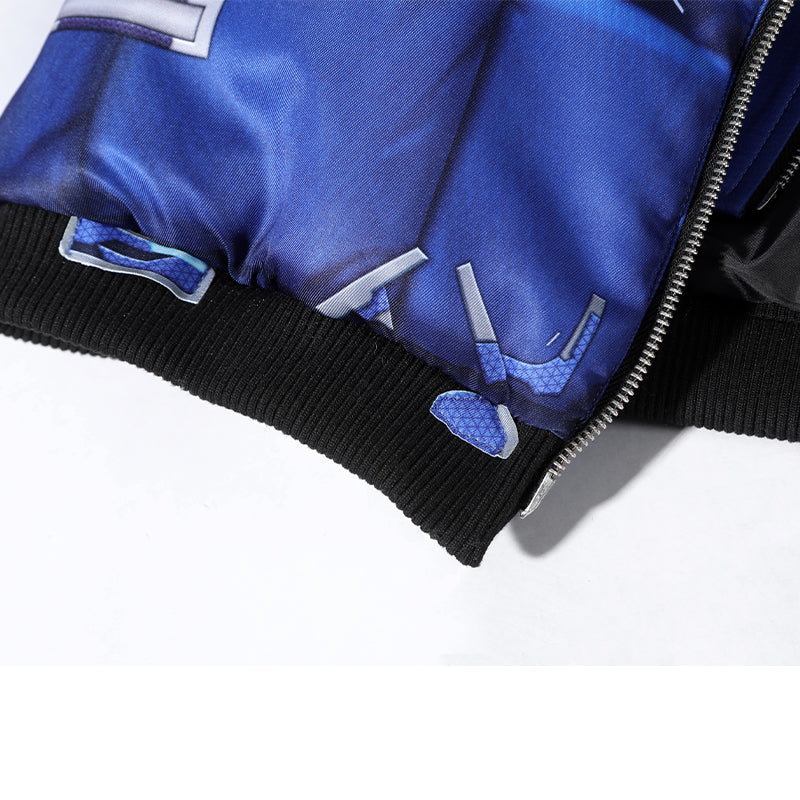 Kids Diana Cosplay Pragmata Diana Cosplay Costume Blue Cotton Jacket Suit ACcosplay