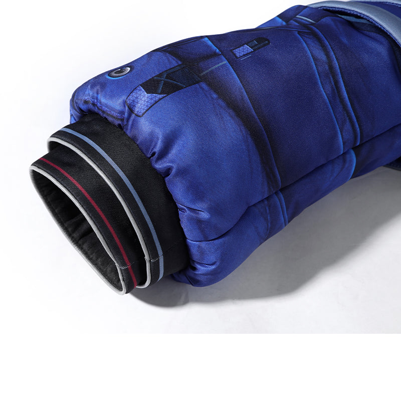 Kids Diana Cosplay Pragmata Diana Cosplay Costume Blue Cotton Jacket Suit ACcosplay