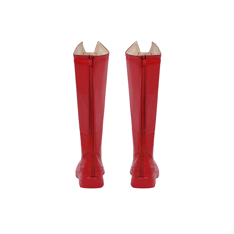 Superman Legacy Clark Kent Halloween Cosplay Costume Jumpsuit With Cape Shoes ACcosplay