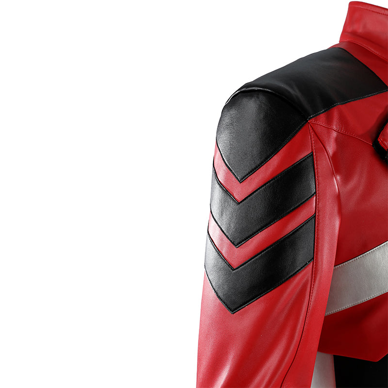 Absolute Flash Wally West Cosplay Costume Red Flash Halloween Suit ACcosplay