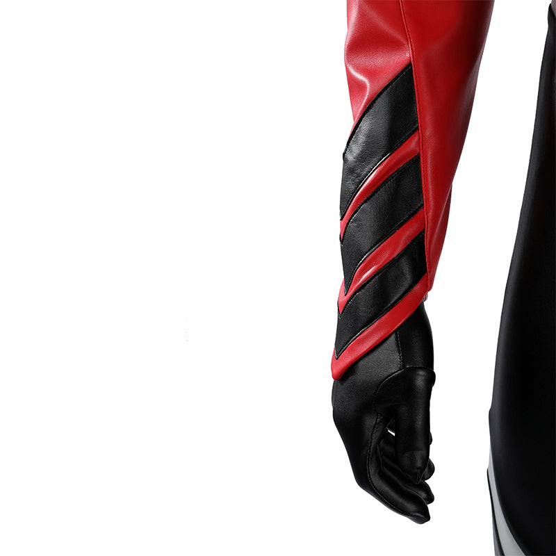 Absolute Flash Wally West Cosplay Costume Red Flash Halloween Suit ACcosplay