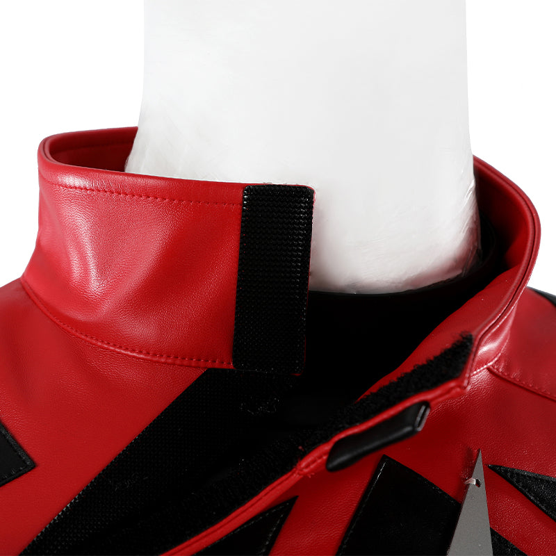 Absolute Flash Wally West Cosplay Costume Red Flash Halloween Suit ACcosplay