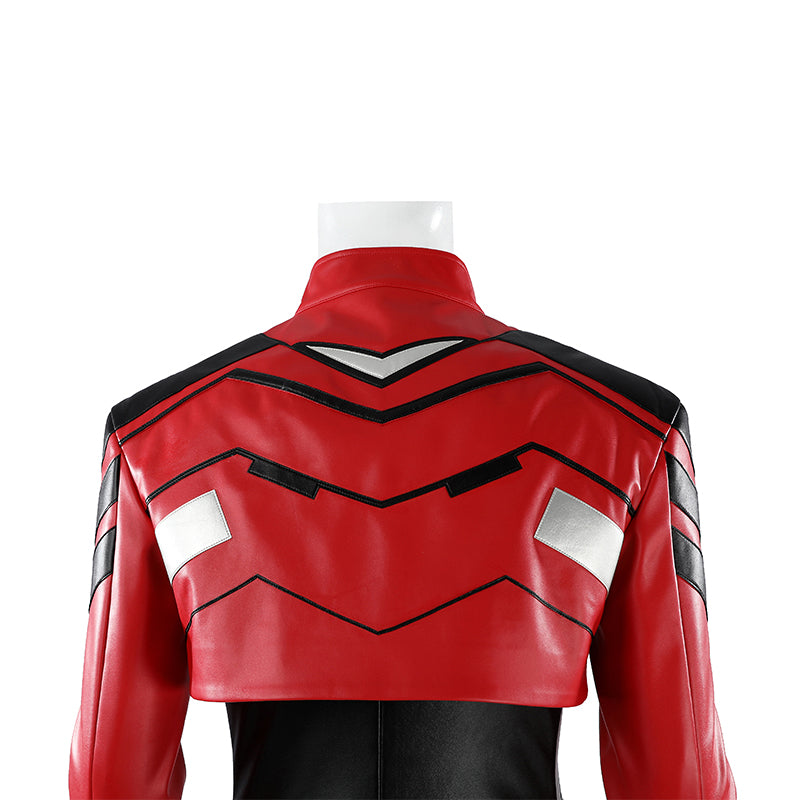Absolute Flash Wally West Cosplay Costume Red Flash Halloween Suit ACcosplay