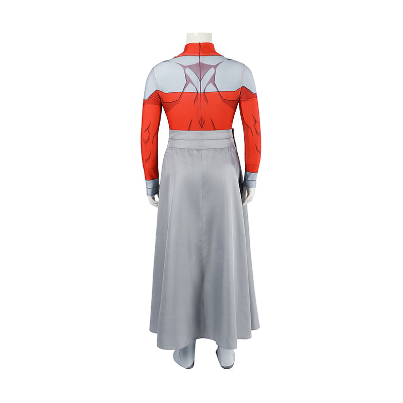 Invincible Season 4 Thragg Cosplay Costume Cape With Fur Collar Kids Outfit ACcosplay