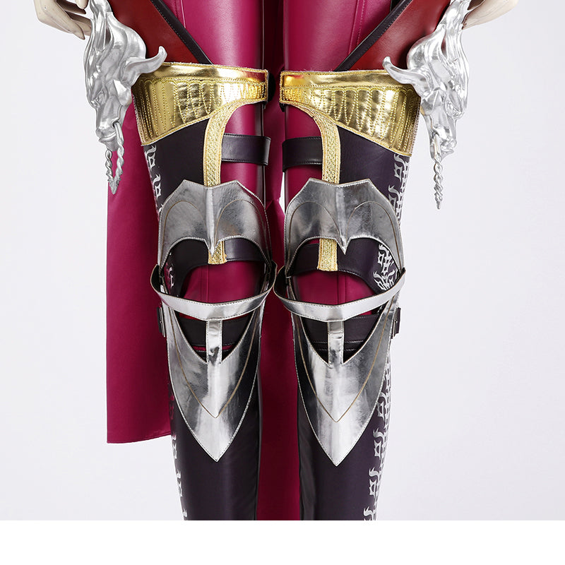 MK 1 Mileena Costume Mortal Kombat Cosplay Mask Outfit Halloween Party Suit