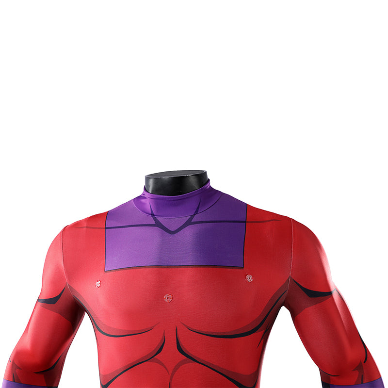 X-Men 97 Magneto Cosplay Costume With Cape Halloween Jumpsuit ACcosplay