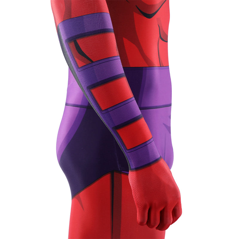 X-Men 97 Magneto Cosplay Costume With Cape Halloween Jumpsuit ACcosplay
