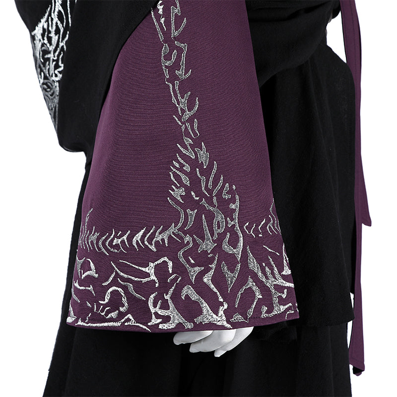 Deluxe Elden Ring Nightreign Recluse Cosplay Costume Purple Suit Halloween ACcosplay
