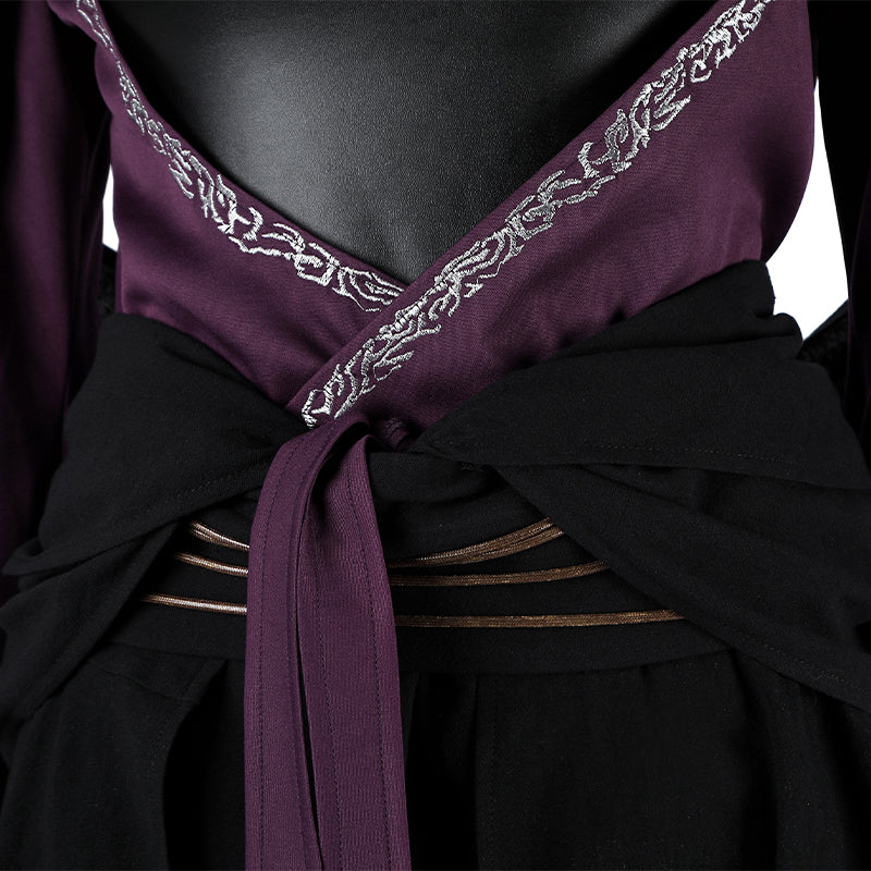 Deluxe Elden Ring Nightreign Recluse Cosplay Costume Purple Suit Halloween ACcosplay