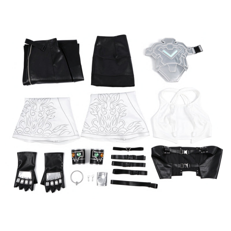 Final Fantasy VII Revelation Tifa Lockhart Cosplay Costume Halloween Uniform Accosplay