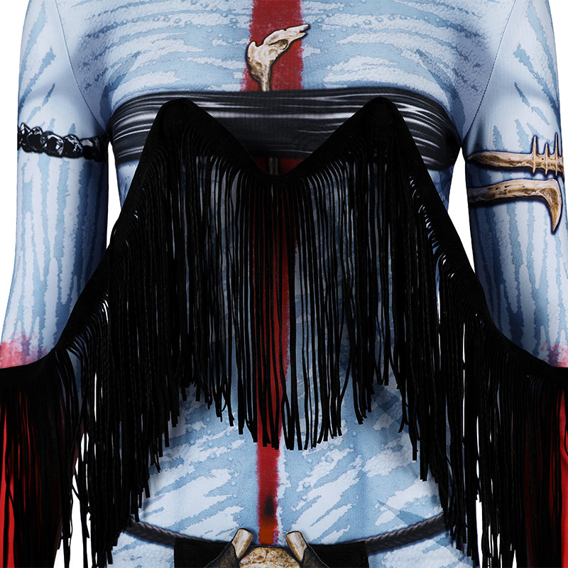 Varang Cosplay Avatar 3 Fire And Ash Varang Cosplay Costume Halloween Jumpsuit ACcosplay