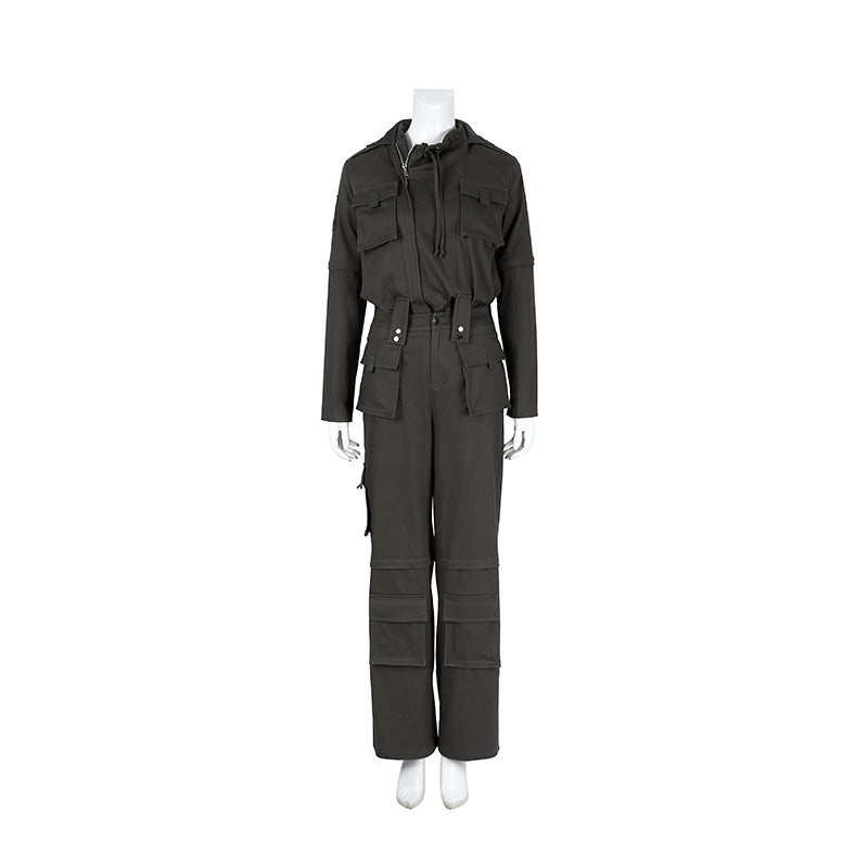 Alien Earth Wendy Cosplay Costume Woman Halloween Gray Outfit ACcosplay