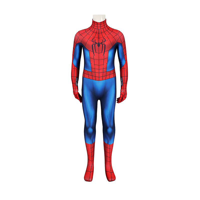 Kids Spider-Man Brand NewDay Peter Parker Cosplay Costume Halloween Outfit ACcosplay