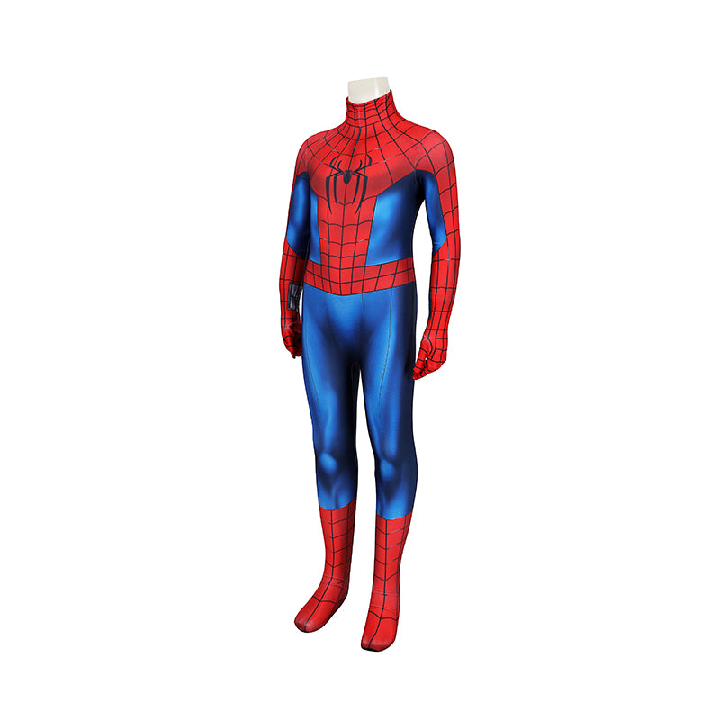 Kids Spider-Man Brand NewDay Peter Parker Cosplay Costume Halloween Outfit ACcosplay
