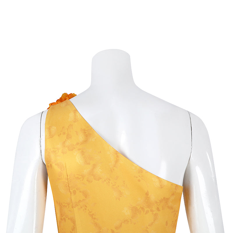 Zoo Movie Judy Rabbit Cosplay Costume Crazy Yellow Dress Halloween Party Dress Outfits ACcosplay