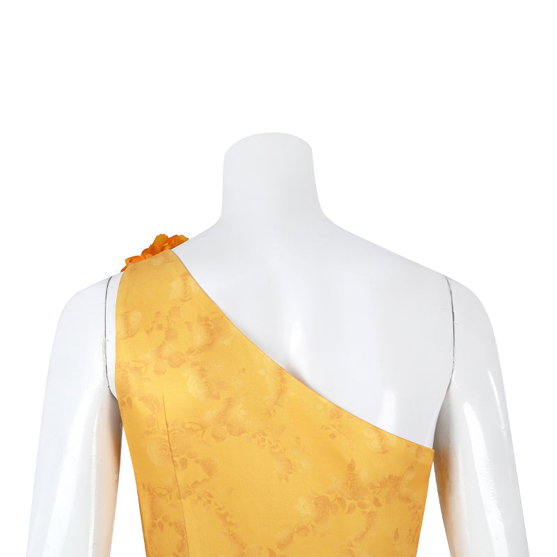 Zoo 2 Movie Judy Rabbit Cosplay Costume Crazy Yellow Dress Halloween Party Dress Outfits ACcosplay