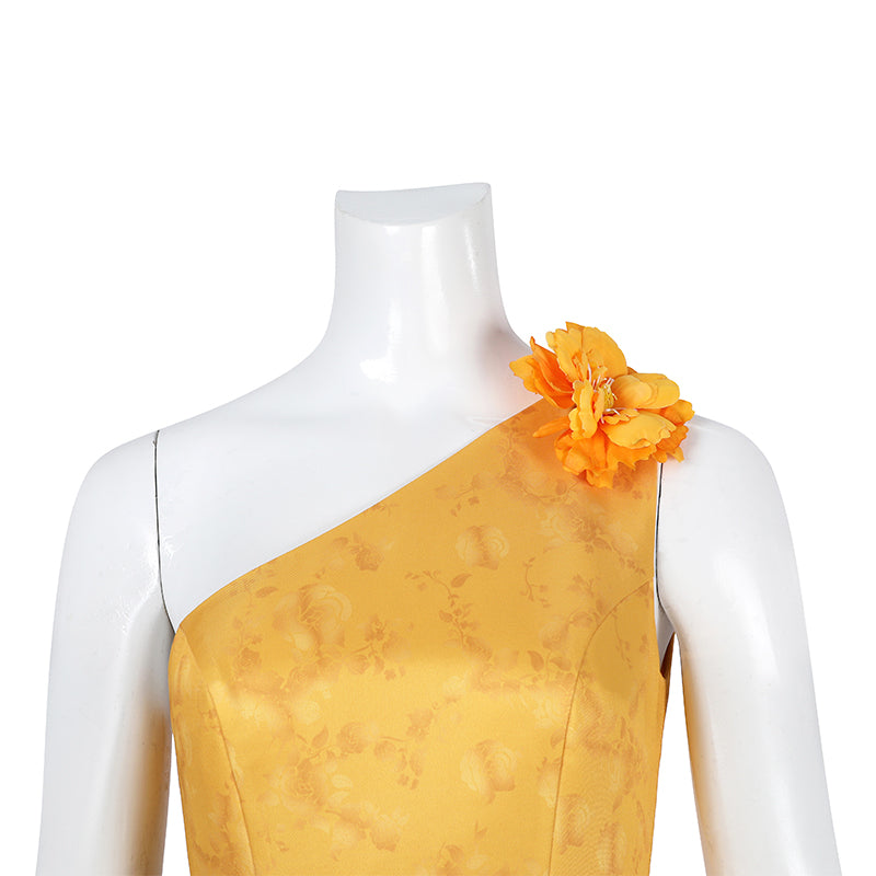 Zoo Movie Judy Rabbit Cosplay Costume Crazy Yellow Dress Halloween Party Dress Outfits ACcosplay