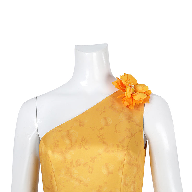 Zoo 2 Movie Judy Rabbit Cosplay Costume Crazy Yellow Dress Halloween Party Dress Outfits ACcosplay