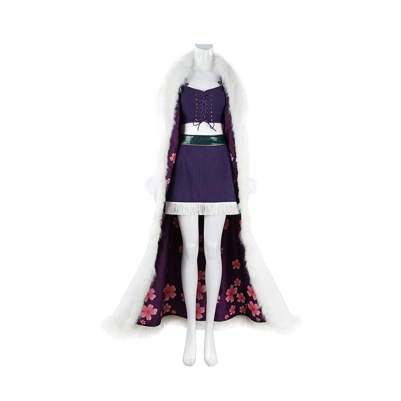 Ver2 One Piece Nico Robin Miss All Sunday Cosplay Costume Carnival Suit ACcosplay