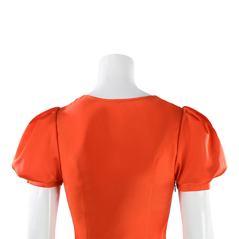 The Bride 2026 Movie Ada Cosplay Costume Orange Halloween Outfit ACcosplay