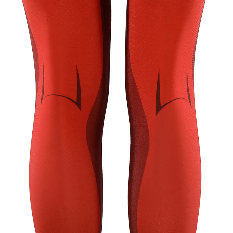 Dispatch Malevola Cosplay Costume Red Jumpsuit Halloween Outfit ACcosplay