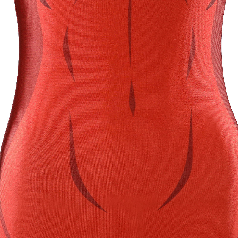 Dispatch Malevola Cosplay Costume Red Jumpsuit Halloween Outfit ACcosplay