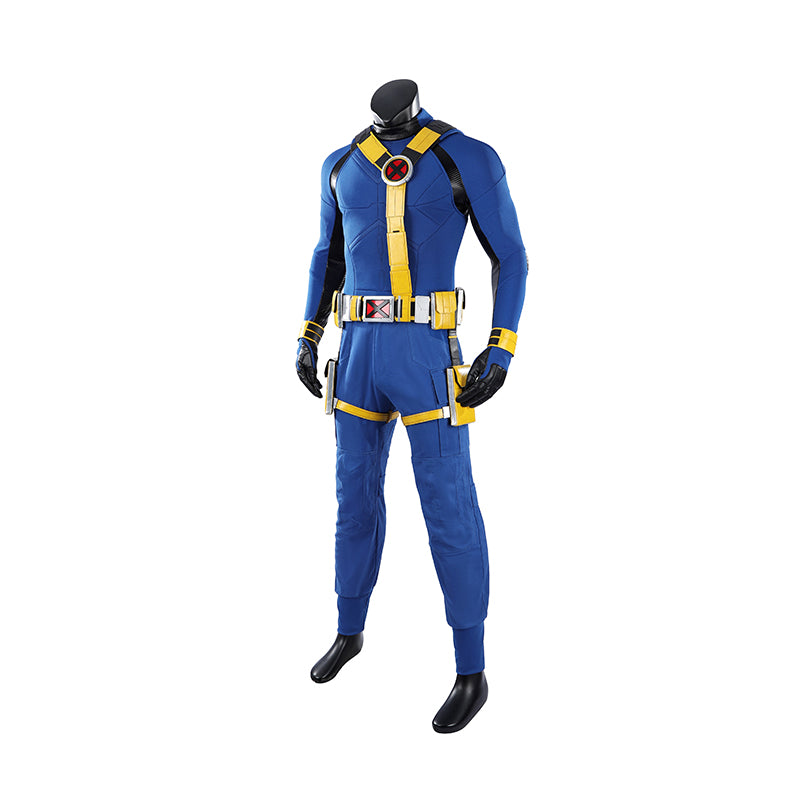 Avengers Doomsday Cyclops Scott Cosplay Costume Halloween Party Suit Accosplay
