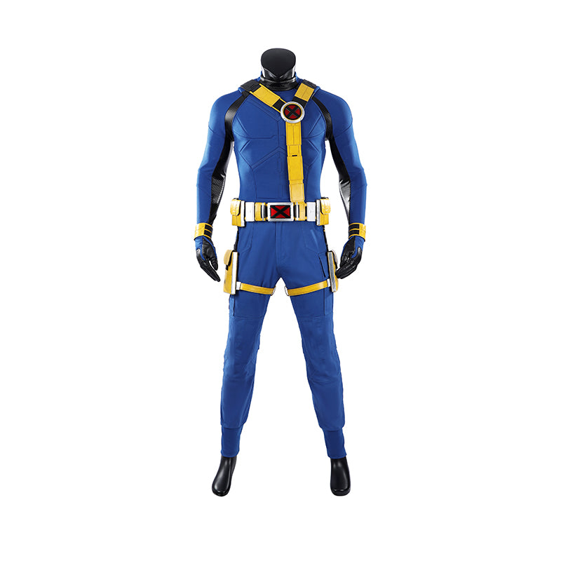 Avengers Doomsday Cyclops Scott Cosplay Costume Halloween Party Suit Accosplay