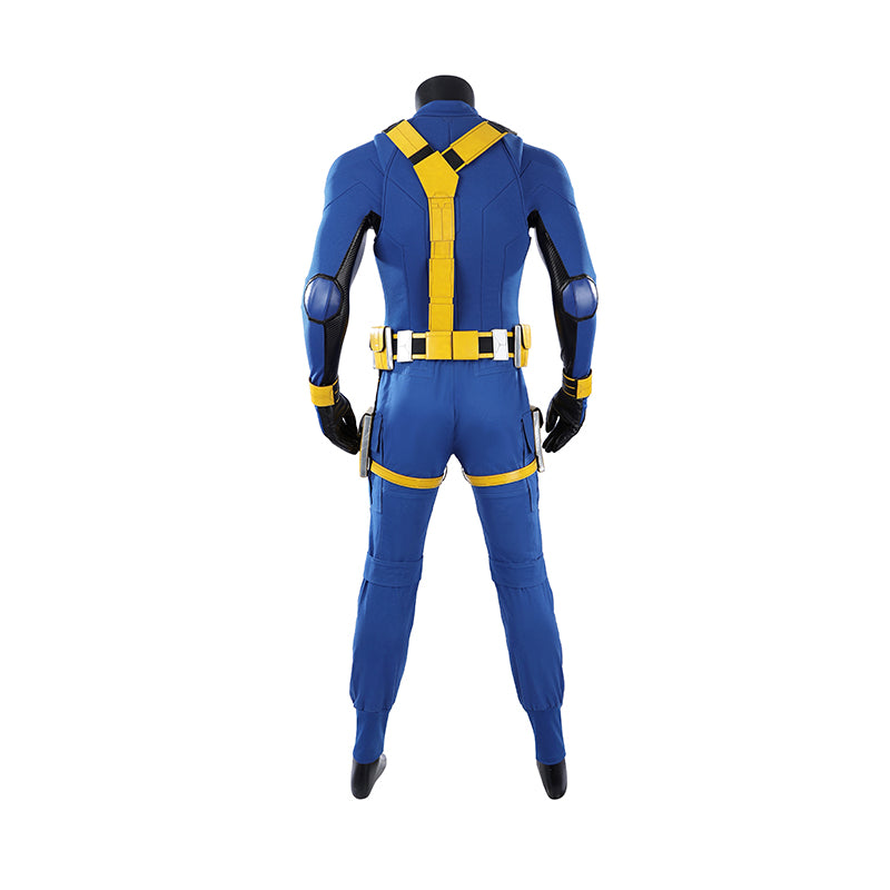 Avengers Doomsday Cyclops Scott Cosplay Costume Halloween Party Suit Accosplay
