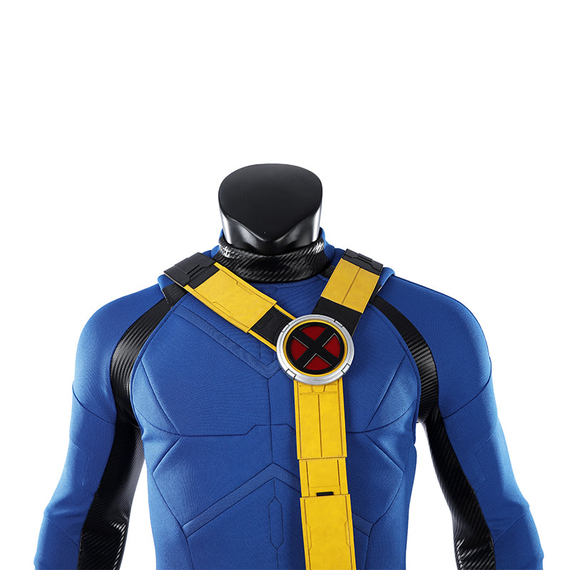 Avengers Doomsday Cyclops Scott Cosplay Costume Halloween Party Suit Accosplay