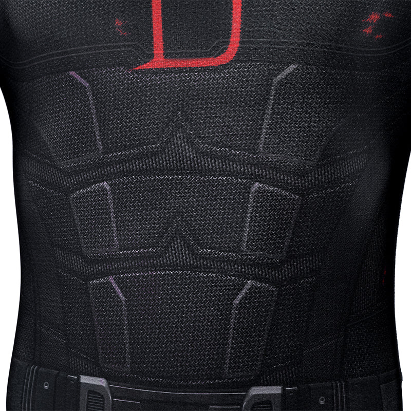 Daredevil: Born Again Season 2 Matt Murdock Cosplay Costume Black Jumpsuit ACcosplay