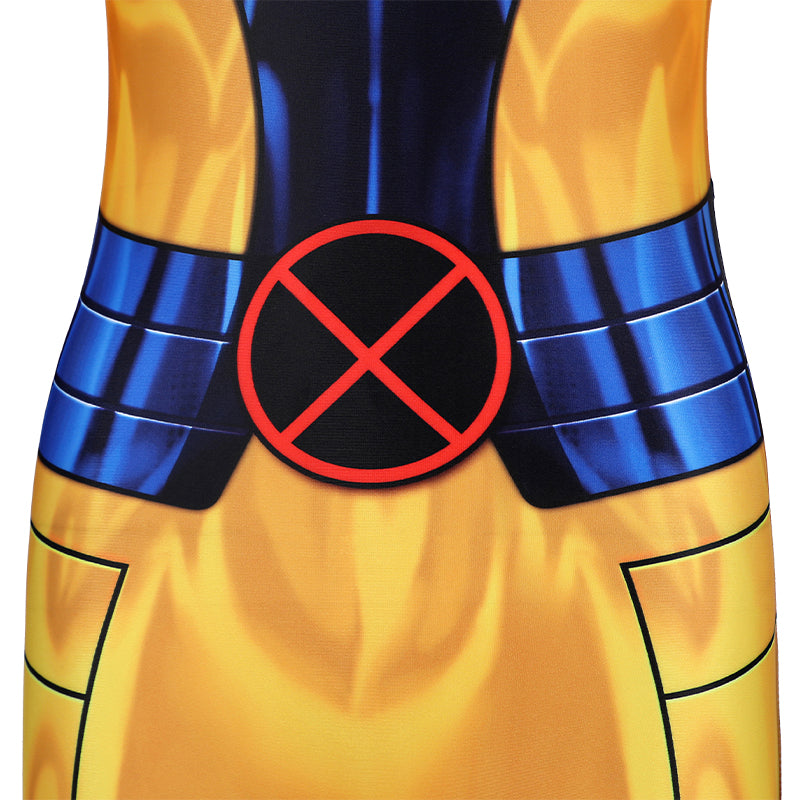 X-Men 97 Jean Grey Phoenix Cosplay Cosrtume Spandex Printed Halloween Suit Becostume