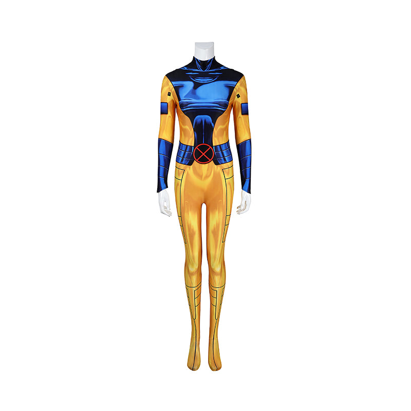 X-Men 97 Jean Grey Phoenix Cosplay Cosrtume Spandex Printed Halloween Suit Becostume