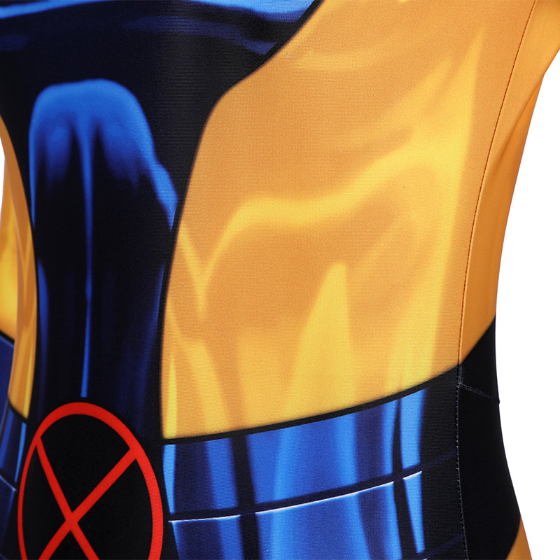 X-Men 97 Jean Grey Phoenix Cosplay Cosrtume Spandex Printed Halloween Suit Becostume