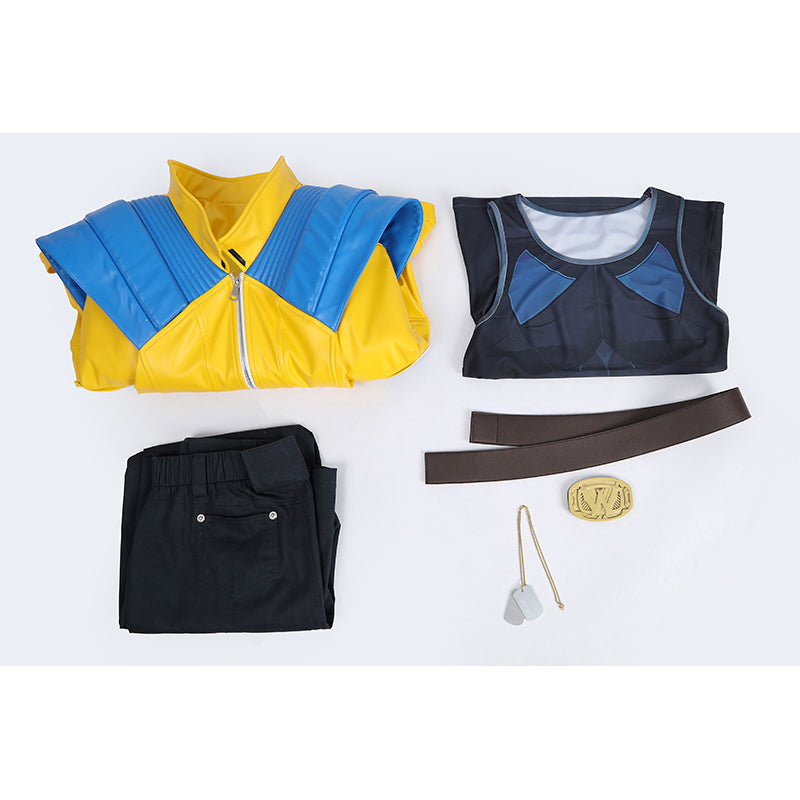 Marvel Rivals Wolverine Yellow Cosplay Costume Men's Hallowenn Suit ACcosplay