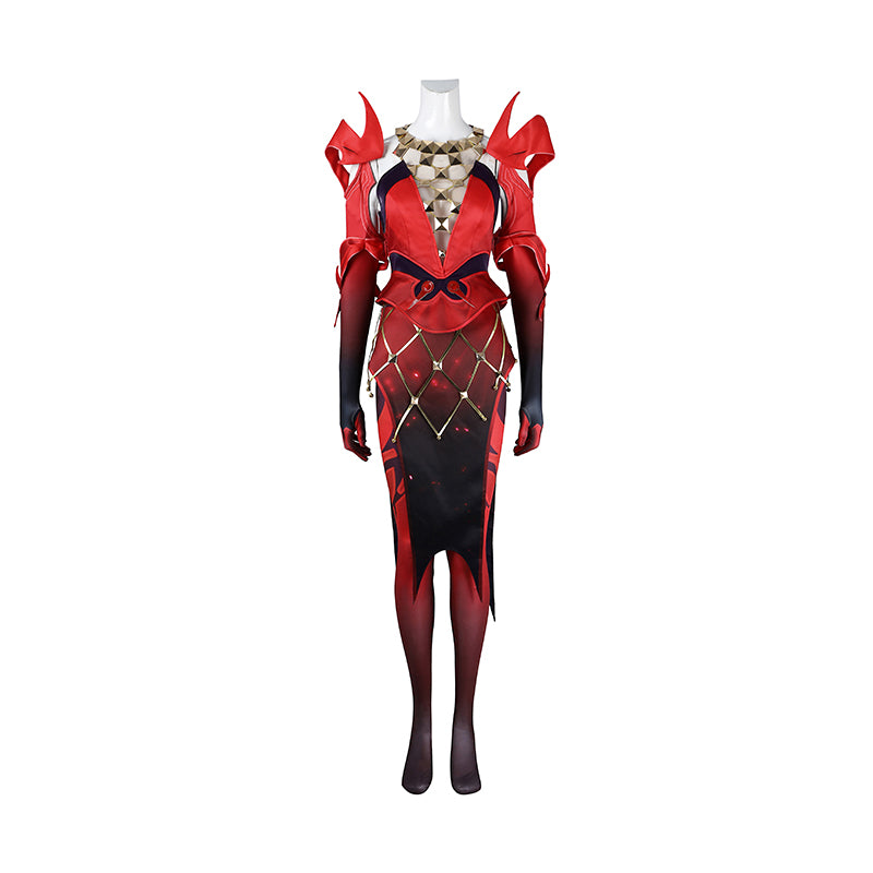Marvel Rivals Scarlet Witch Emporium Matron Cosplay Costume Halloween Outfit ACcosplay