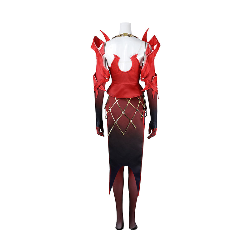 Marvel Rivals Scarlet Witch Emporium Matron Cosplay Costume Halloween Outfit ACcosplay