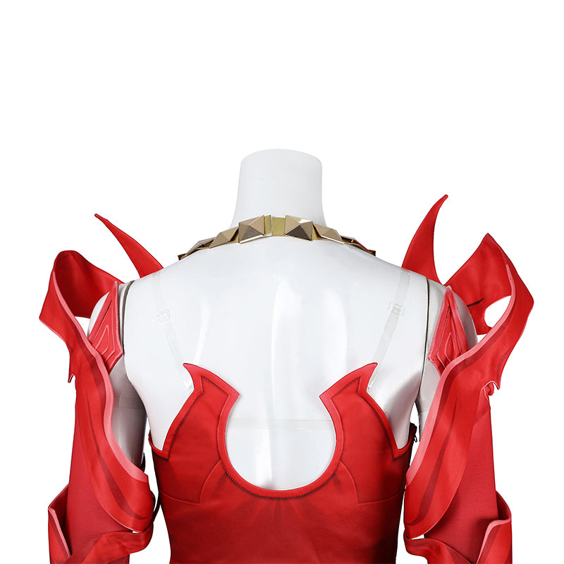 Marvel Rivals Scarlet Witch Emporium Matron Cosplay Costume Halloween Outfit ACcosplay