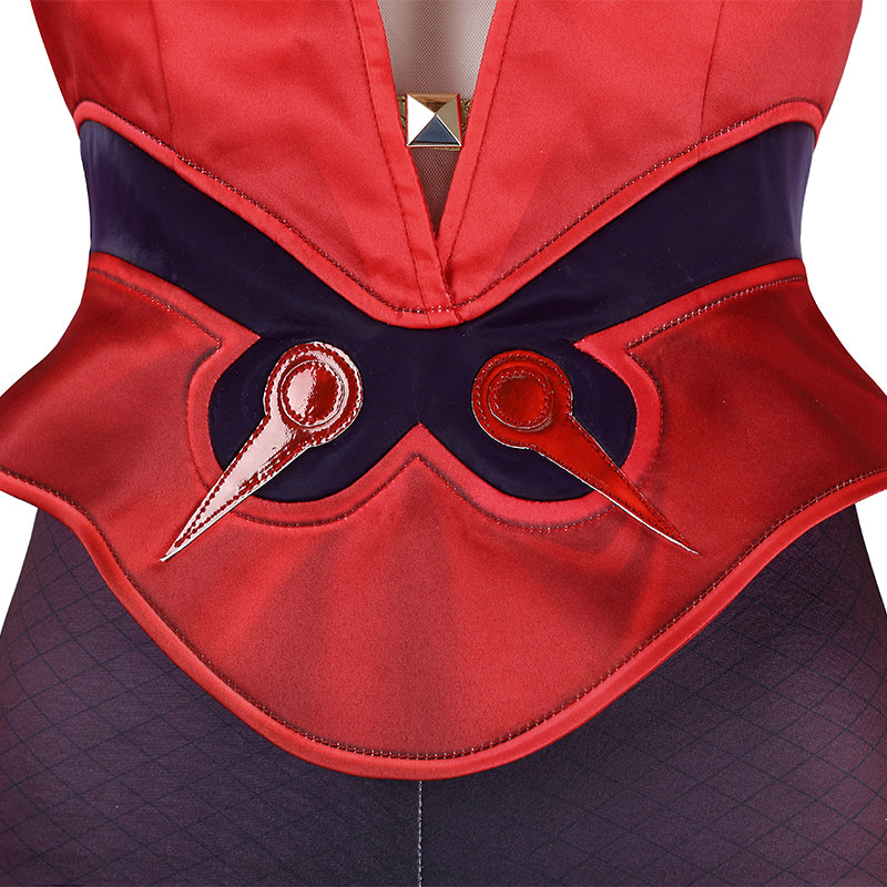Marvel Rivals Scarlet Witch Emporium Matron Cosplay Costume Halloween Outfit ACcosplay
