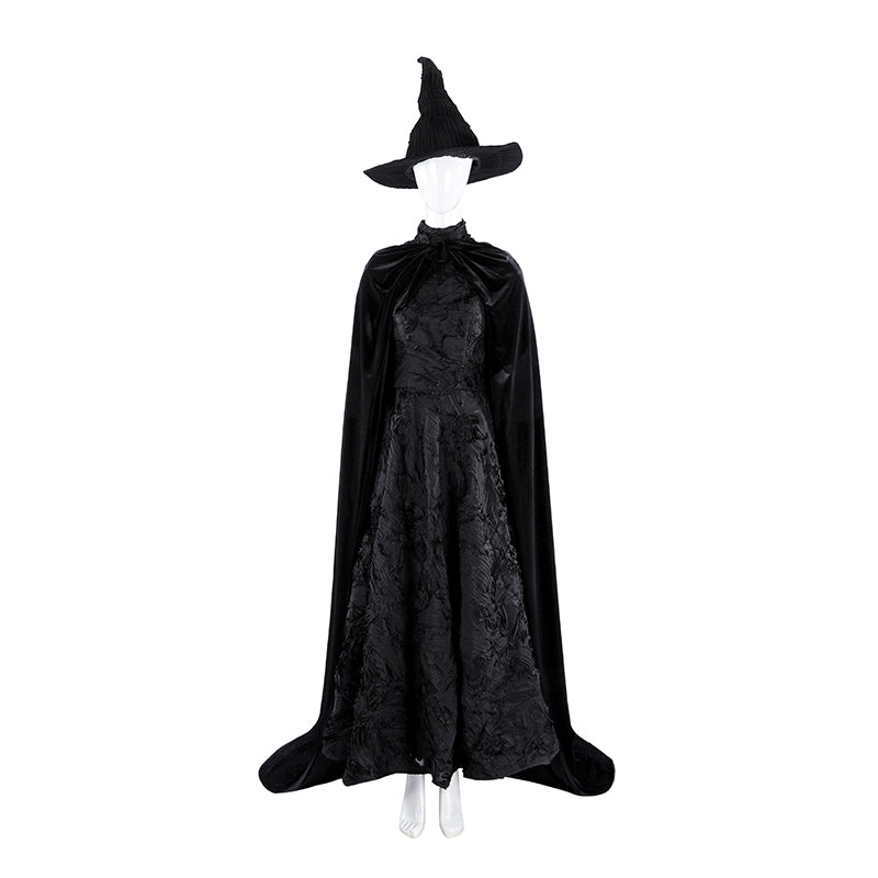 Wicked Witch Elphaba Cosplay Costume Halloween Outfit Version 2 ACcosplay