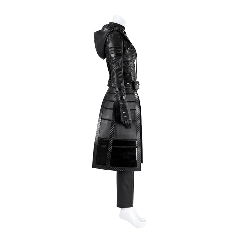 Thunderbolts Ava Starr Ghost Cosplay Costume Black Leather Halloween Outfit ACcosplay