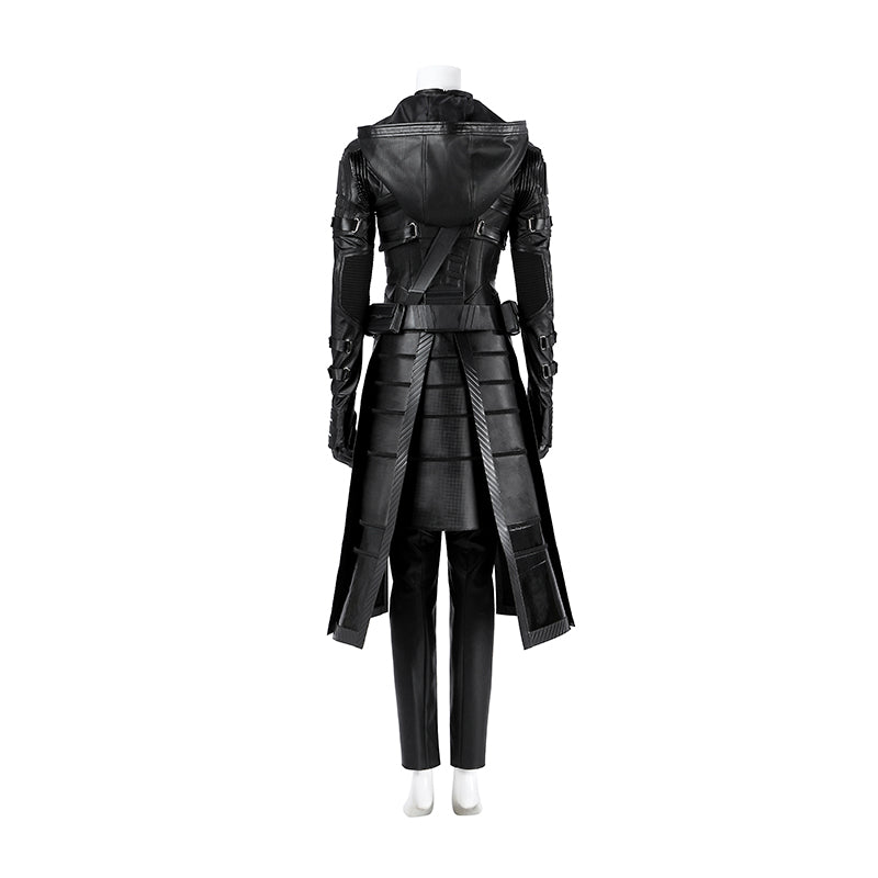 Thunderbolts Ava Starr Ghost Cosplay Costume Black Leather Halloween Outfit ACcosplay