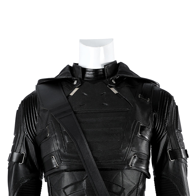 Thunderbolts Ava Starr Ghost Cosplay Costume Black Leather Halloween Outfit ACcosplay