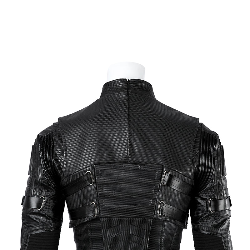 Thunderbolts Ava Starr Ghost Cosplay Costume Black Leather Halloween Outfit ACcosplay